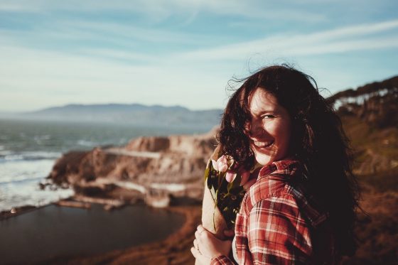 happy woman